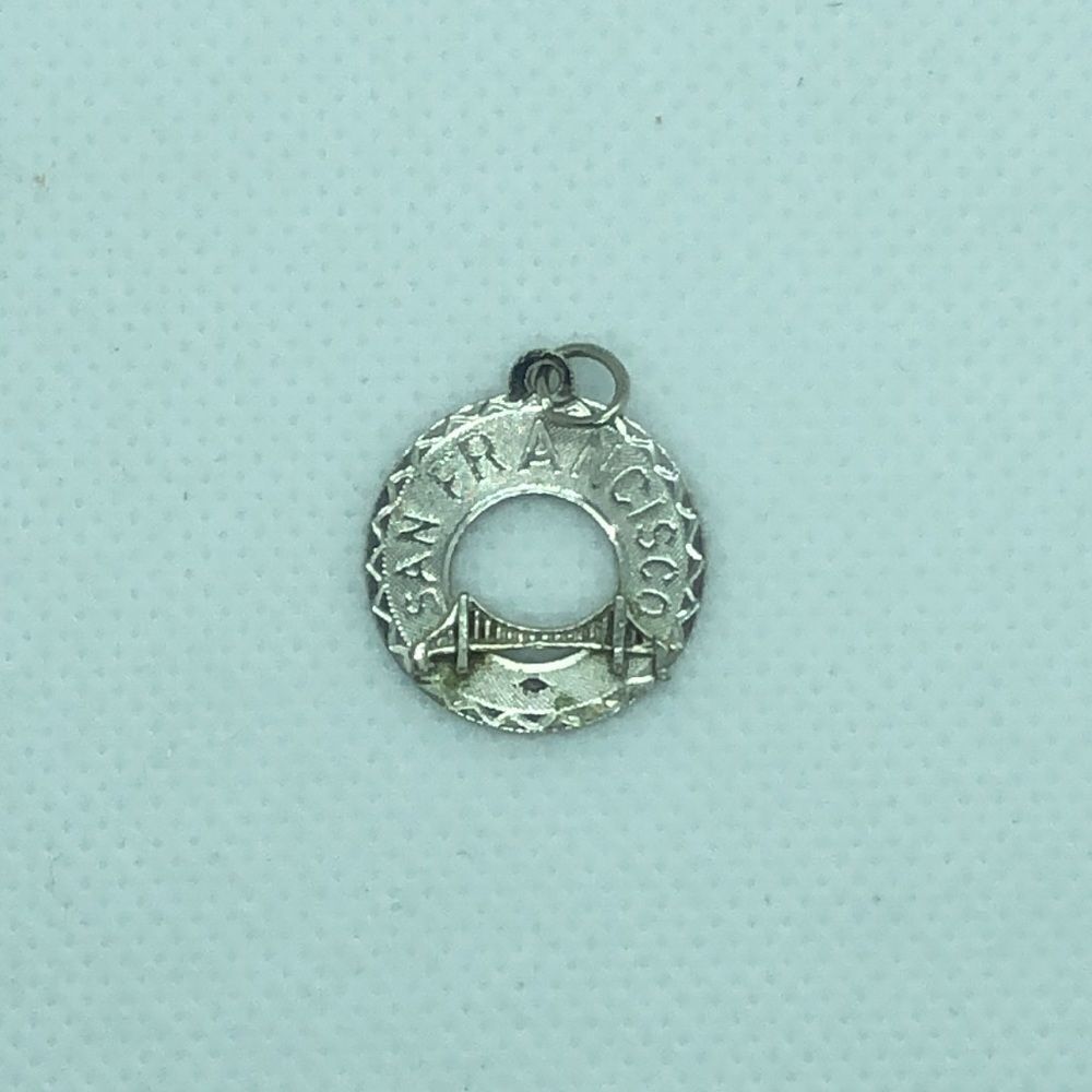 💛 Sterling Silver San Francisco Charm